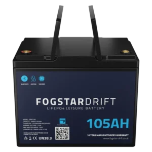 Fogstar Drift 12v 105Ah Lithium Leisure Battery