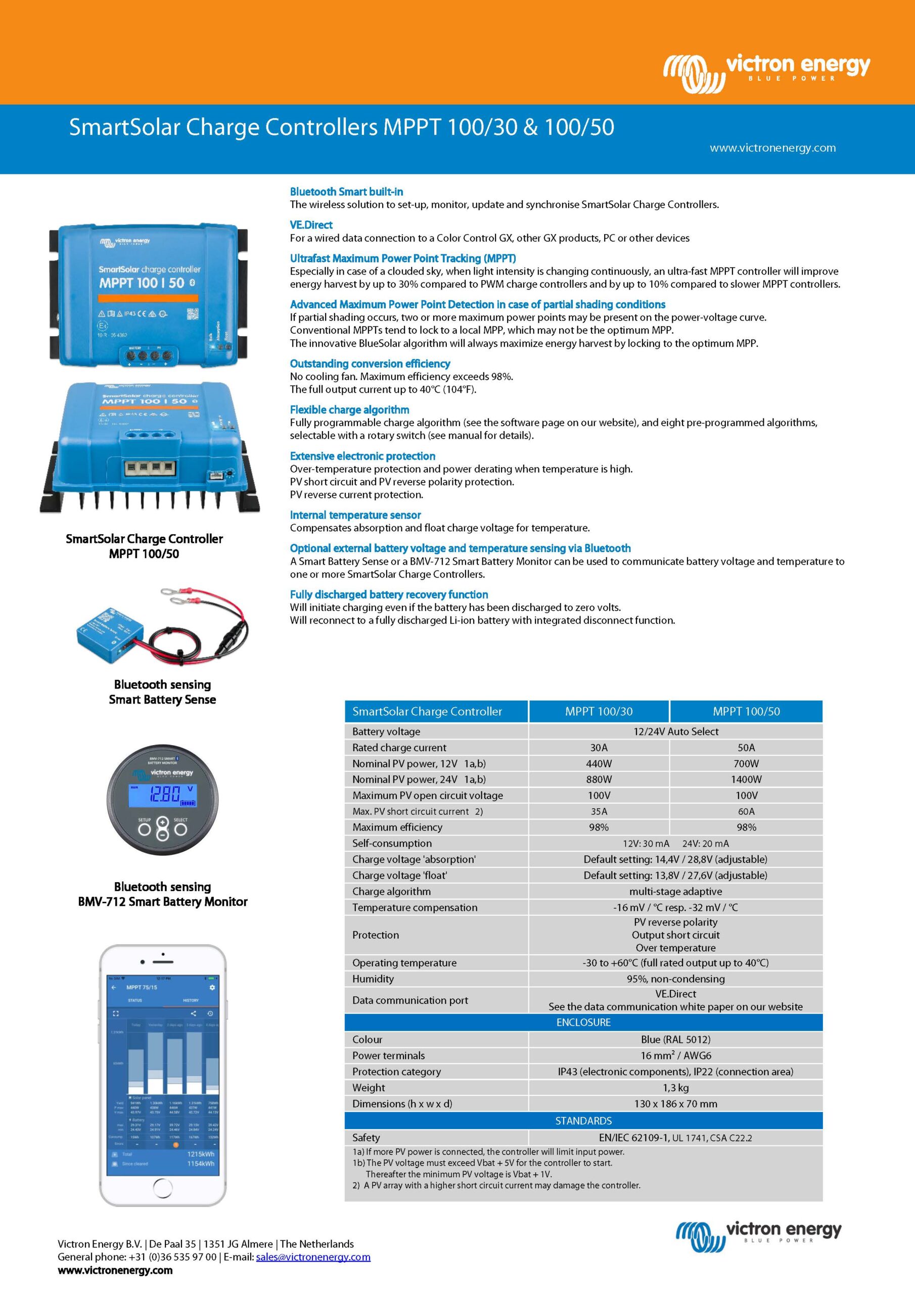 Victron SmartSolar MPPT 100/50 - Image 2