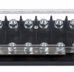 Alternative view of Victron Energy 6-Way Fuse Holder With Busbar for MEGA fuse