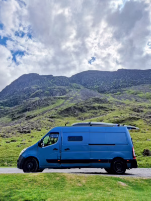 Mr Movano, our first full-time home on wheels.